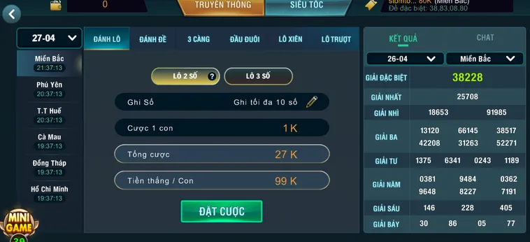 Chinh Phục Đỉnh Cao Lô Đề 1 Ăn 900 Tại B52 Club Với Tỷ Lệ Vàng