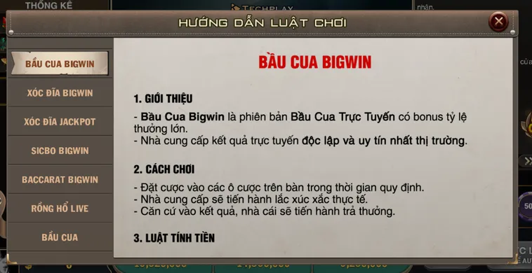 Bầu Cua BigWin Livestream Tại B52 Club Trải Nghiệm Cá Cược Đỉnh Cao Hiện Nay