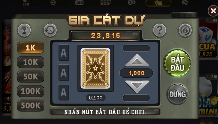 Trải Nghiệm Siêu Phẩm Minigame Mini Gia Cát Dự Tại B52 Club Đẳng Cấp Thưởng Lớn