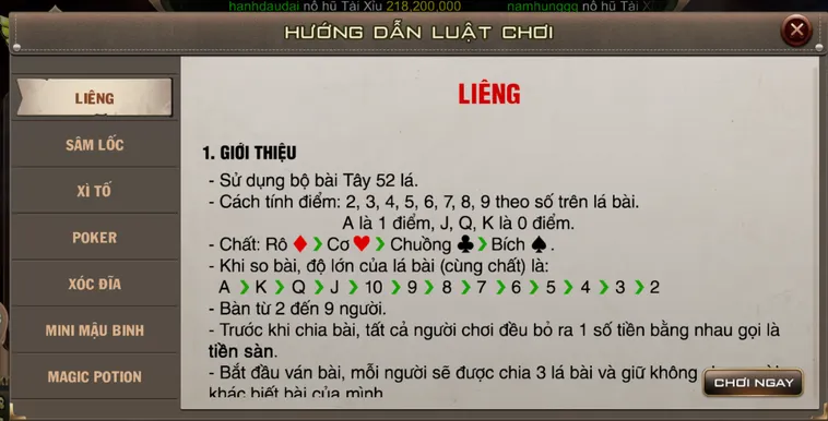 Liêng Tại B52 Club Sân Chơi Bài Dân Gian Với Tỷ Lệ Thắng Cực Hấp Dẫn