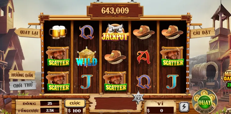 Săn Jackpot Cực Lớn Cùng Nổ Hũ Miền Viễn Tây Tại B52 Club Đẳng Cấp Nhất