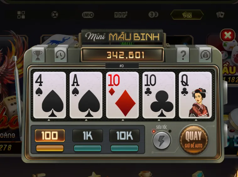 Trải Nghiệm Siêu Phẩm Minigame Mini Mậu Binh Tại B52 Club Thắng Lớn Mỗi Ngày