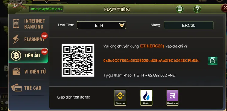 Hướng Dẫn Cách Nạp Tiền B52 Club Đơn Giản Nhất Cho Mọi Người Chơi
