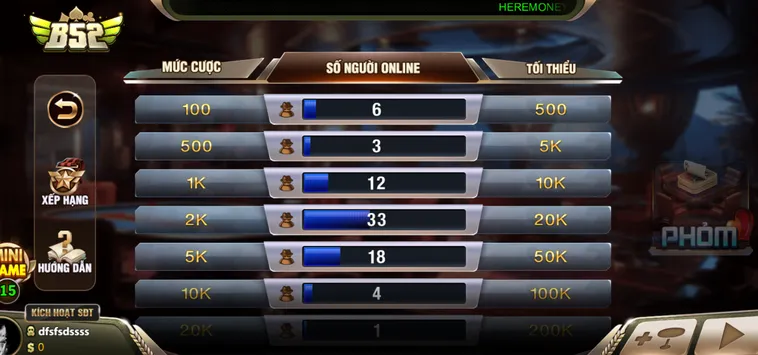 Chinh Phục Sảnh Phỏm Tại B52 Club Với Tỷ Lệ Thắng Cược Cực Cao Cho Mọi Cao Thủ