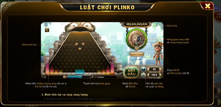 Plinko Tại B52 Club Trải Nghiệm Giải Trí Thả Bóng Với Tỷ Lệ Thắng Lớn