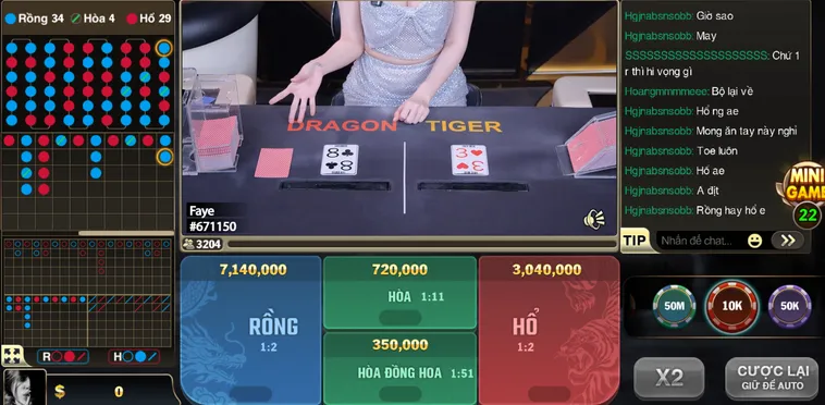 Rồng Hổ BigWin Livestream Tại B52 Club Sân Chơi Đẳng Cấp Với Tỷ Lệ Thắng Lớn