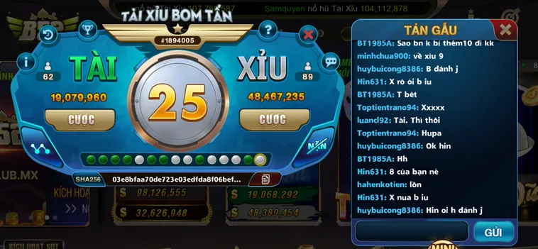 Casino Tài Xỉu Bom Tấn Tại B52 Club Siêu Phẩm Cá Cược Với Tỷ Lệ Thắng Khủng