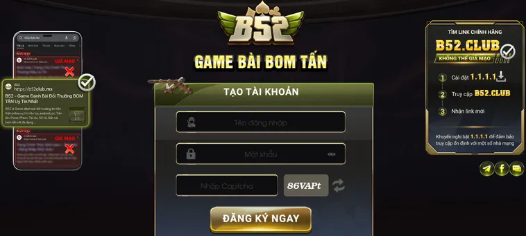 B52 Club - Link Tải Cổng Game Bài Bom Tấn B52Club Mới Nhất