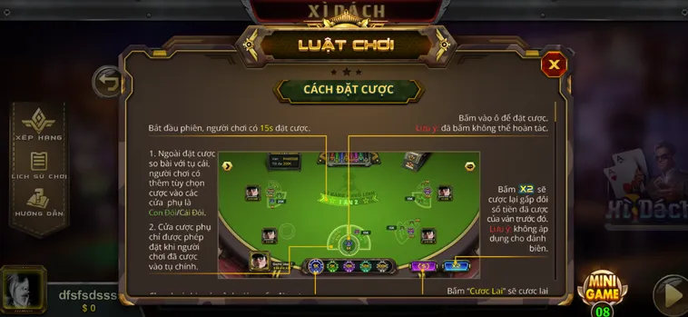 Xì Dách Tại B52 Club Đấu Trường Đỉnh Cao Với Tỷ Lệ Ăn Thưởng Cực Lớn