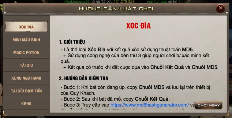 Casino Xóc Đĩa Tại B52 Club Đẳng Cấp Thưởng Lớn Hàng Ngày Chinh Phục Ngay